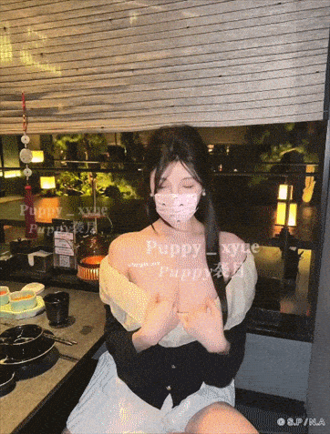 2025年2月最新，超极品颜值【Puppy袭月】付费福利，商场餐厅露出预览图15