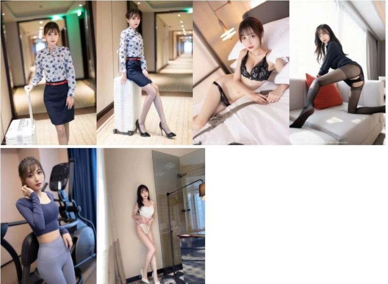 170CM长腿知性女神 林星阑 超大尺度自拍流出预览图10