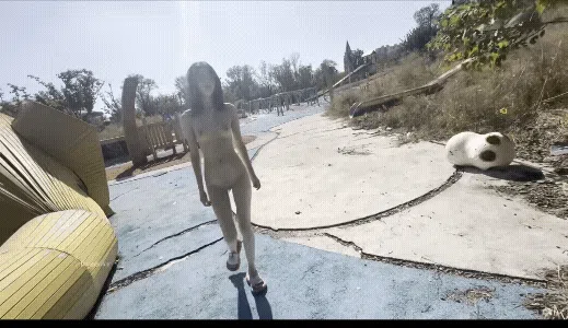 西萌工作室濑濑 美少女各种户外场景大胆露出预览图02