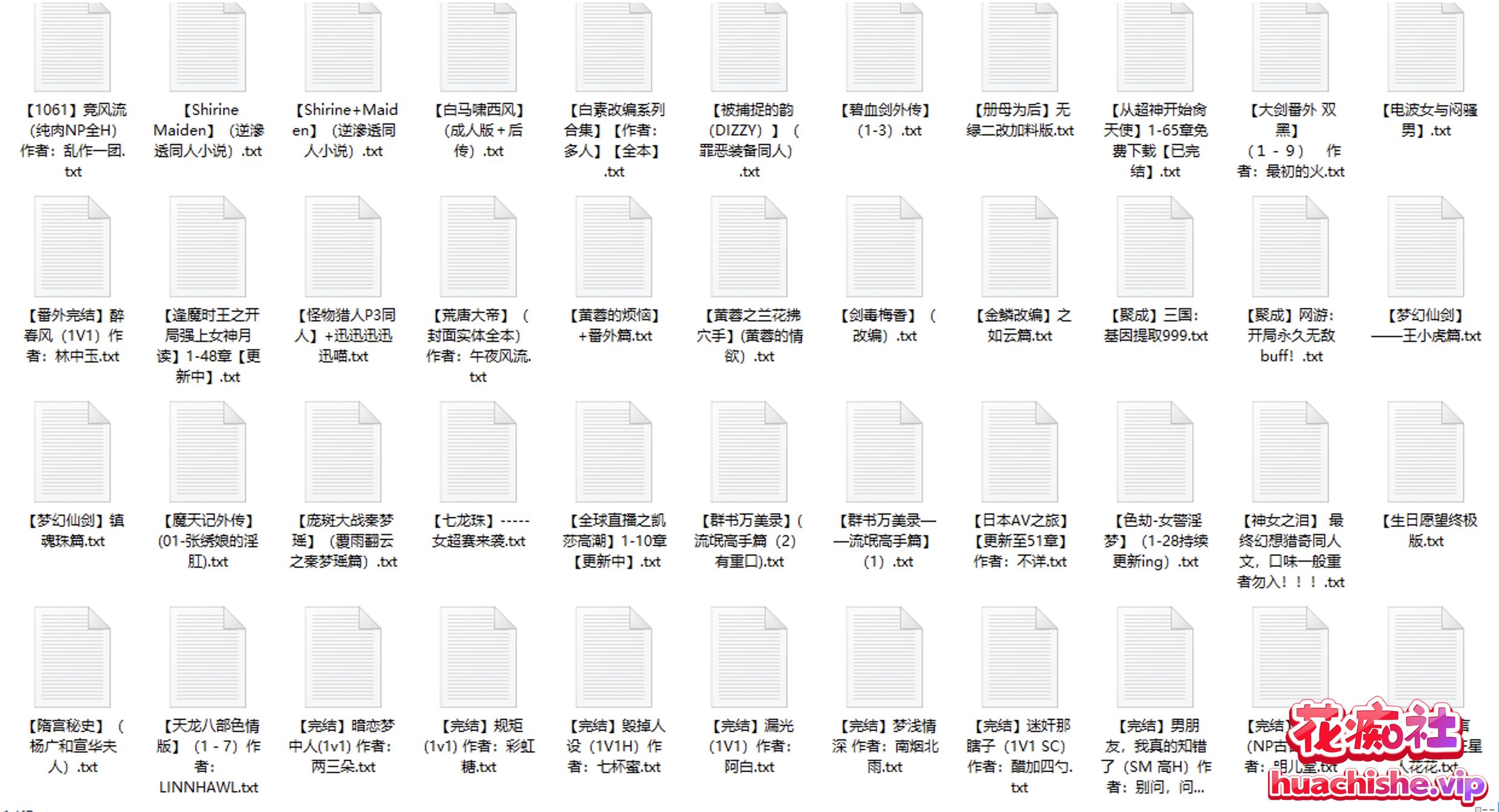 黄色小说 全TXT格式 4000部预览图02