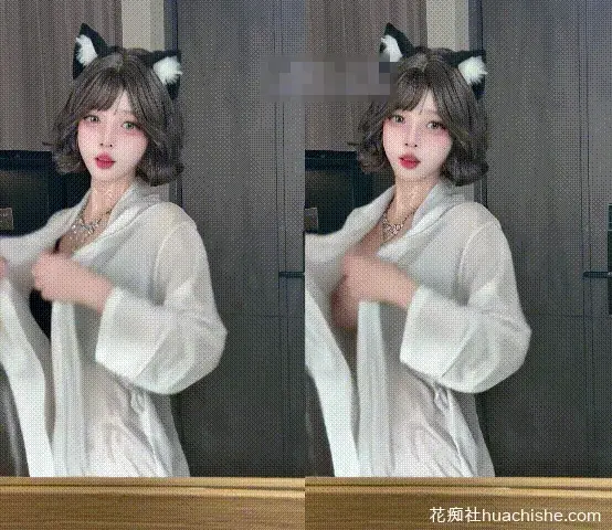 网红美女脱衣系列：萌系小奶猫_水牛乳啵啵预览图08